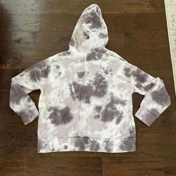 Free People Work It Out Tie Dye Hoodie-Size Medium - Picture 8 of 8
